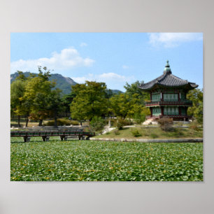koreanischer Park Poster