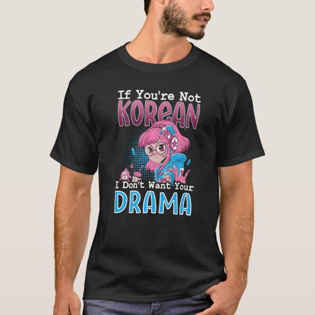 Koreanischer Pop für einen K-Pop-Fashion-Lüfter T-Shirt (Vorderseite)