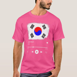 Koreanischer Pop Kpop K Pop Music Player koreanisc T-Shirt