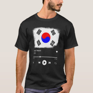 Koreanischer Pop Kpop K Pop Musikplayer Koreanisch T-Shirt