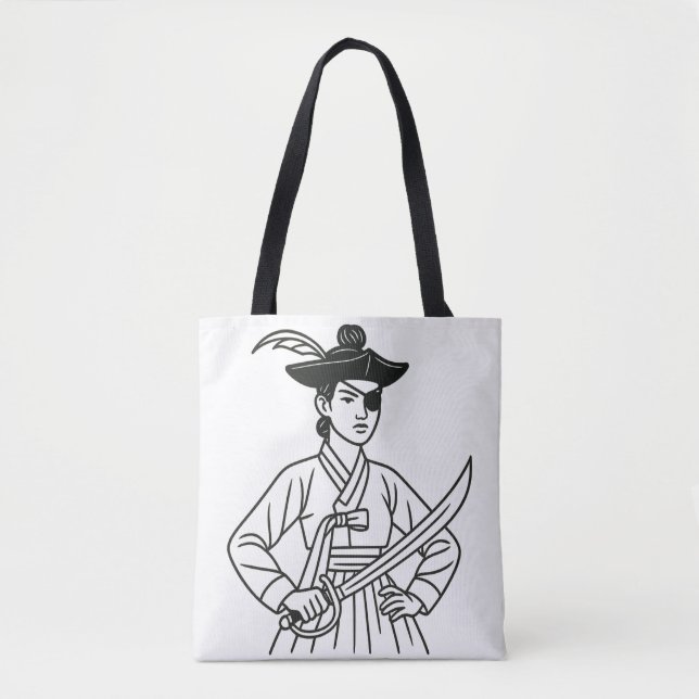 Koreanischer Retro Pirate - Minimalistischer Hanbo (Vorderseite)
