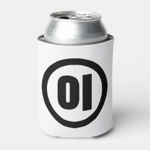 Koreanischer Sino Nummer 2 Zwei 이 【I】 Hangul Dosenkühler