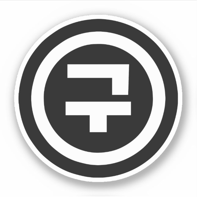 Koreanischer Sino Nummer 9 Nine 구 【Gu】 Hangul Aufkleber (Vorderseite)