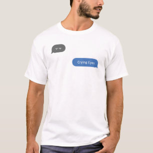Koreanischer Slang-Chat-Buble ㅜ die Augen weinen ㅜ T-Shirt