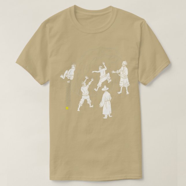 koreanischer Stil T-Shirt (Design vorne)