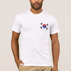 Koreanischer Stolperflagge 한 국 T-Shirt