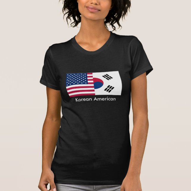 Koreanisches amerikanisches Shirt (Vorderseite)
