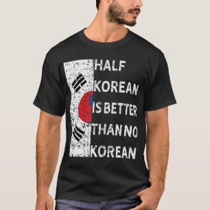 Koreanisches amerikanisches Shirt Funny Halbe südk