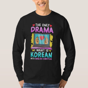Koreanisches Drama für Frauen Kdrama Mode Süßes Kd T-Shirt