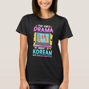 Koreanisches Drama für Frauen Kdrama Mode Süßes Kd T-Shirt