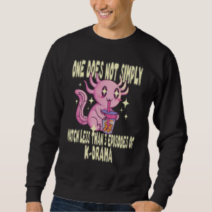 Koreanisches Drama Kdrama Finger Heart Design 11 Sweatshirt