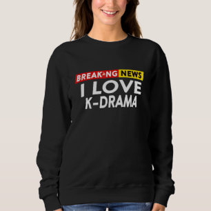 Koreanisches Drama Kdrama Fingerherz 2 Sweatshirt