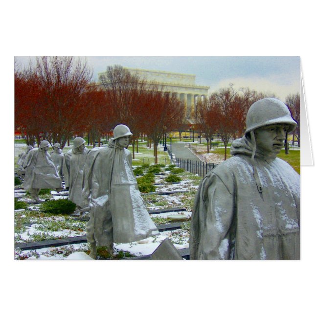 koreanisches Kriegsdenkmal (Vorderseite (Horizontal))