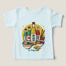 Koreanisches Popkultur-Brustdruck