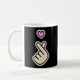 Koreanisches Saranghae-Shirt K-Pop K-Drama Kaffeetasse