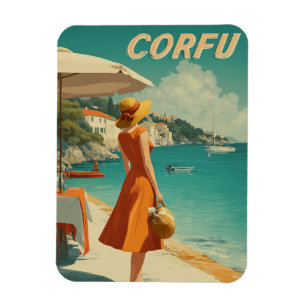 Korfu 50er Vintag Magnet