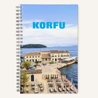 Korfu Griechenland Notizbuch