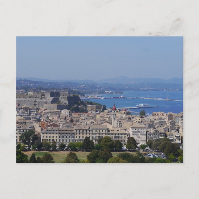 Korfu, Griechenland Postkarte (Vorderseite)