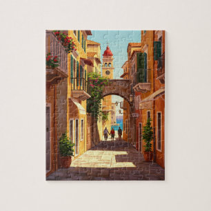 Korfu Griechenland Reise Puzzle