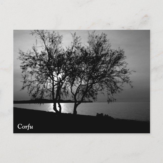 Korfu Times Postkarte (Vorderseite)