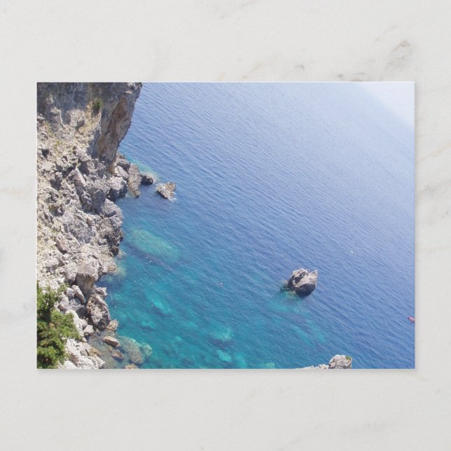 Korfu Waters Postkarte (Vorderseite)