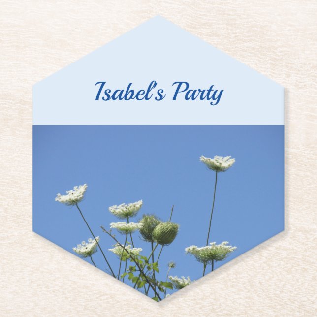 Korfu-Wildblumen Untersetzer (Vorderseite)