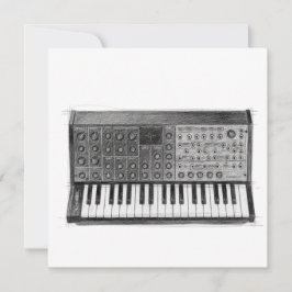 Korg MS 20 Geburtstagskarte