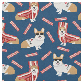 Korgi-Bacon-Hundeschiff Stoff