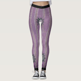 KORIN JAPANESE ART LILA Leggings