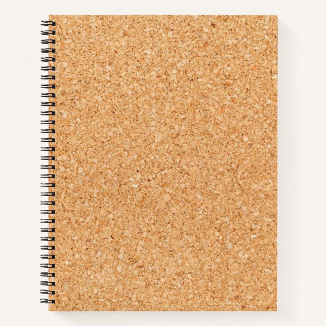 Korkbrett Notizbuch (Vorderseite)