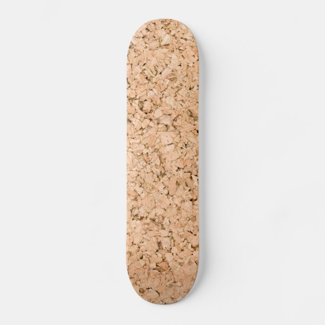 Korkeiche Skateboard (Vorderseite)