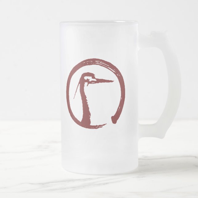 Korken Budokai Bier-Glas Mattglas Bierglas (Rechts)