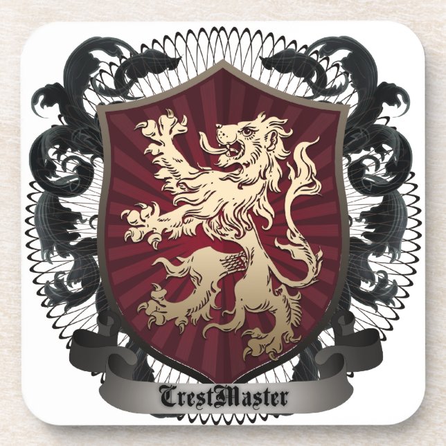Korken-Getränk-Untersetzer (Set von 6) Untersetzer (Vorderseite)