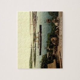 Korken, Irland-Laubsäge, Queenstown-Hafen Puzzle