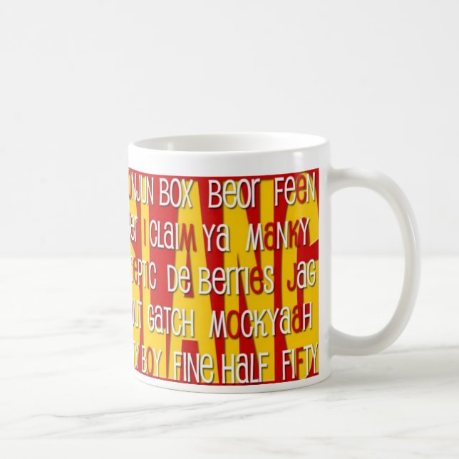 Korken-Jargon-Tasse Kaffeetasse (Rechts)