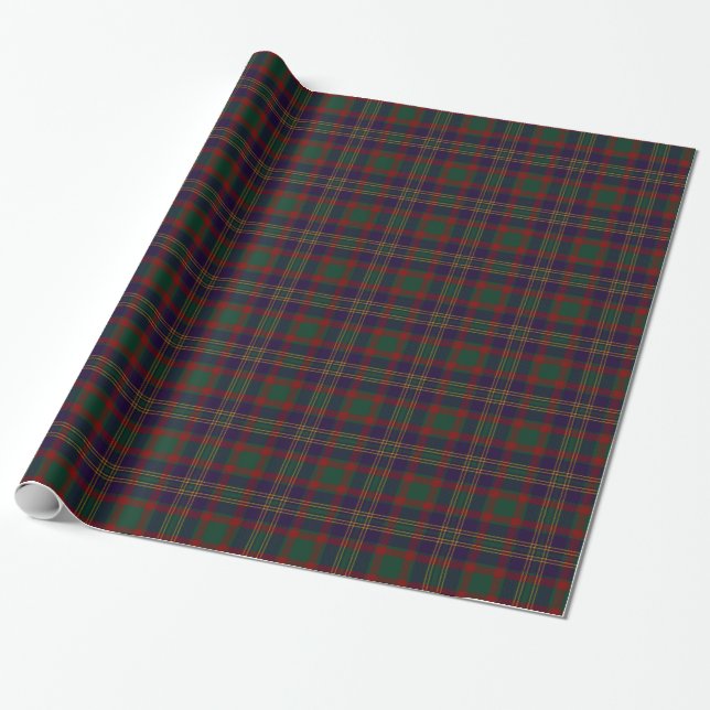 Korken-Landkreis-IrenTartan Geschenkpapier (Ungerollt)