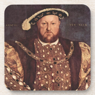Korken-Untersetzer König-Henry VIII Getränkeuntersetzer