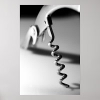 Korkenzieher, andere Ansicht - Poster