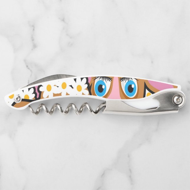 Korkenzieher Flaschenöffner Kuh (Rückseite)