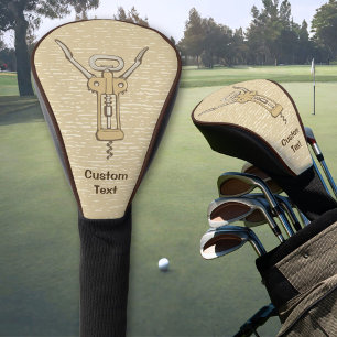Korkenzieher Golf Headcover