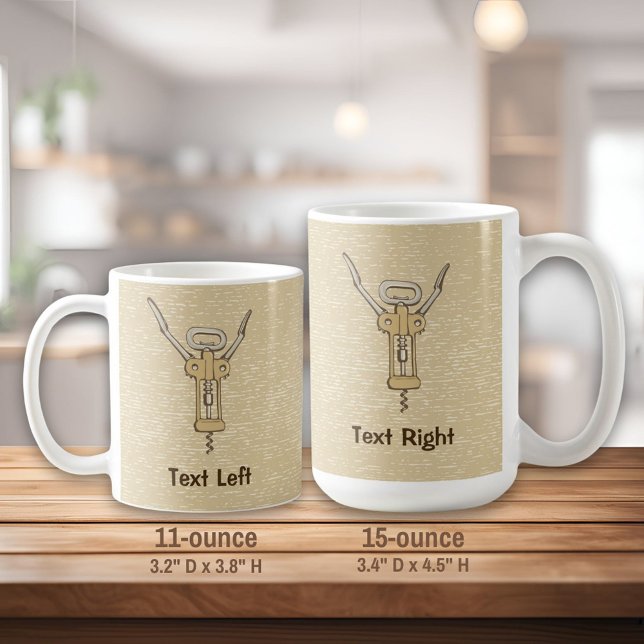 Korkenzieher Kaffeetasse (Von Creator hochgeladen)