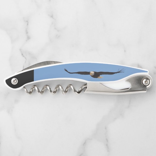 Korkenzieher mit Glatzenadler (Rückseite)