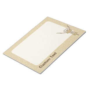 Korkenzieher Notizblock