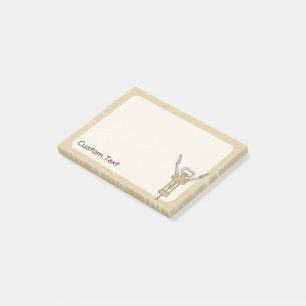 Korkenzieher Post-it Klebezettel