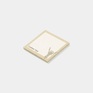 Korkenzieher Post-it Klebezettel