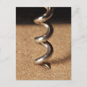 Korkenzieher. Postkarte