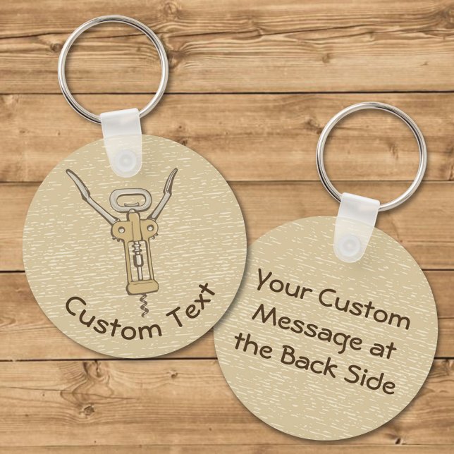 Korkenzieher-Schlüsselanhänger Schlüsselanhänger (Von Creator hochgeladen)