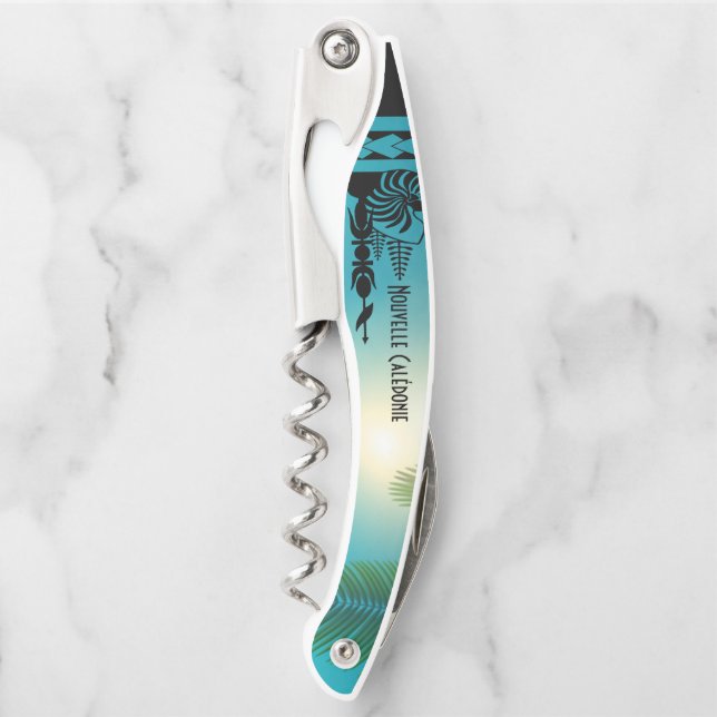 Korkenzieher. Stammesmotiv Kellnermesser (Vorderseite)