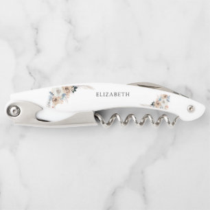 Korkenzieher von Elfenbein und Blue Boho