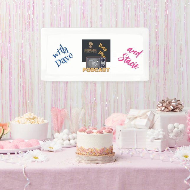 Korman Productions Deep Dive TV Podcast Banner (Party)